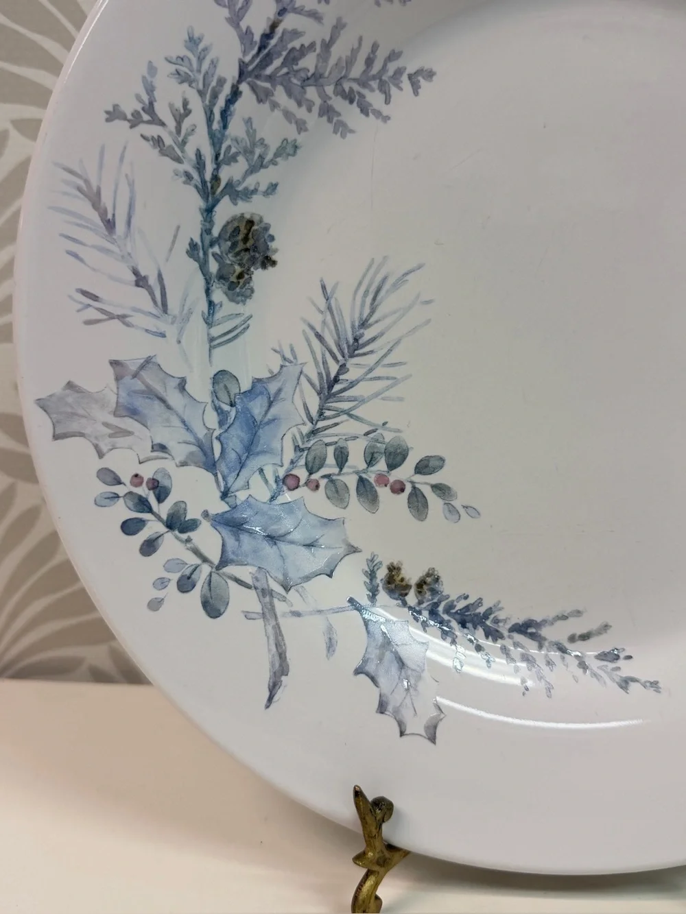 Pfaltzgraff Winter Frost Holiday Dinner Plate